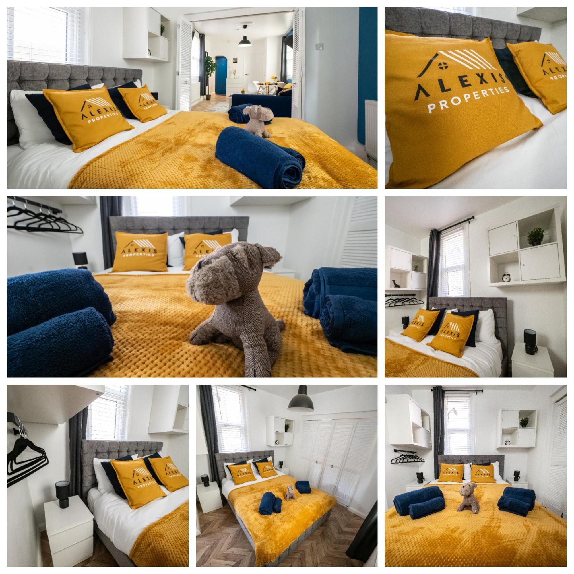 Seaside Retreat: Luxury 1-Bed, Free Parking Appartement Portsmouth Buitenkant foto